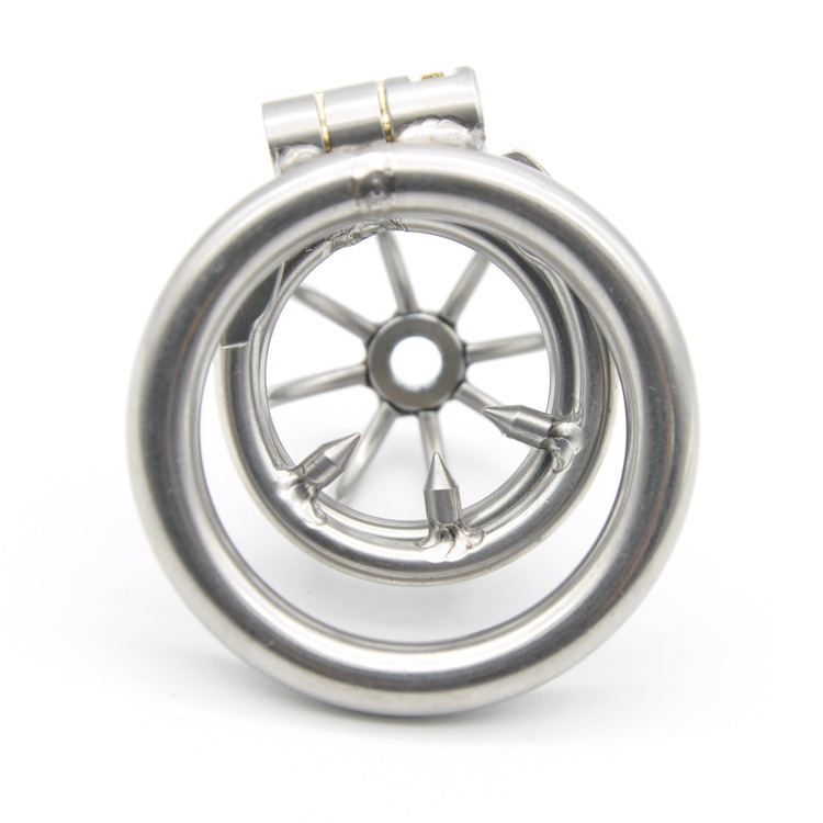 Maxbell Male Chastity Device Stainless Steel Chastity Cage Lock Muscle Training 45mm Maxbell Male Chastity Device Stainless Steel Chastity Cage Lock Muscle Training 45mm
