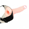 6.5 Inches Realistic Hollow Strap On Dildo
