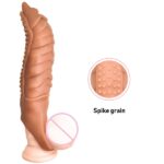 8 Inches Choco Monster Silicone Penis Sleeve
