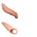 8 Inches Choco Monster Silicone Penis Sleeve