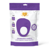 Buddy Purple Silicone Vibrating Cock Ring