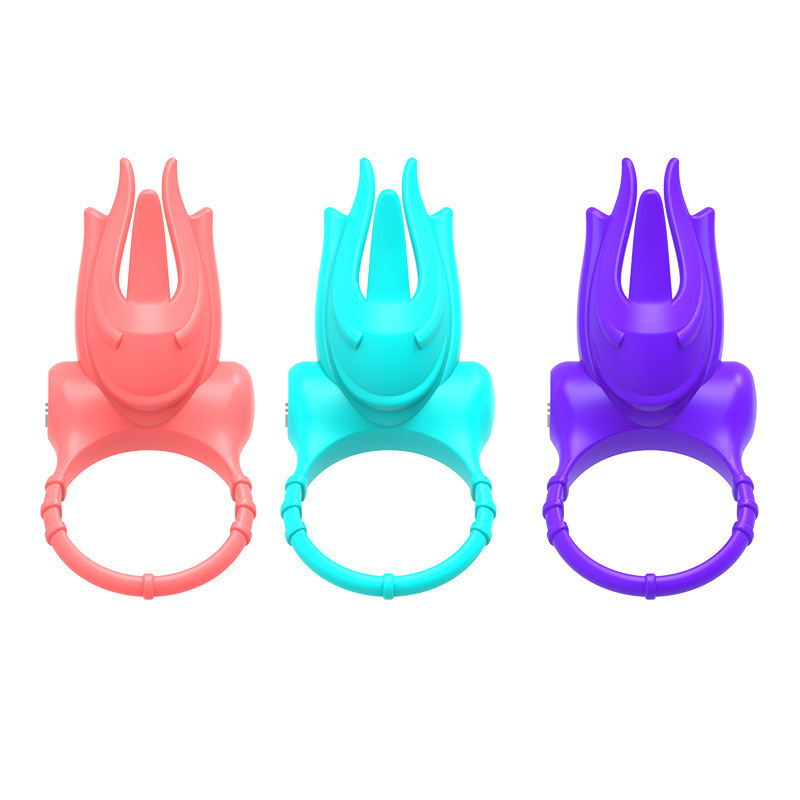 Flux Silicone Vibrator Ring For Erection 1