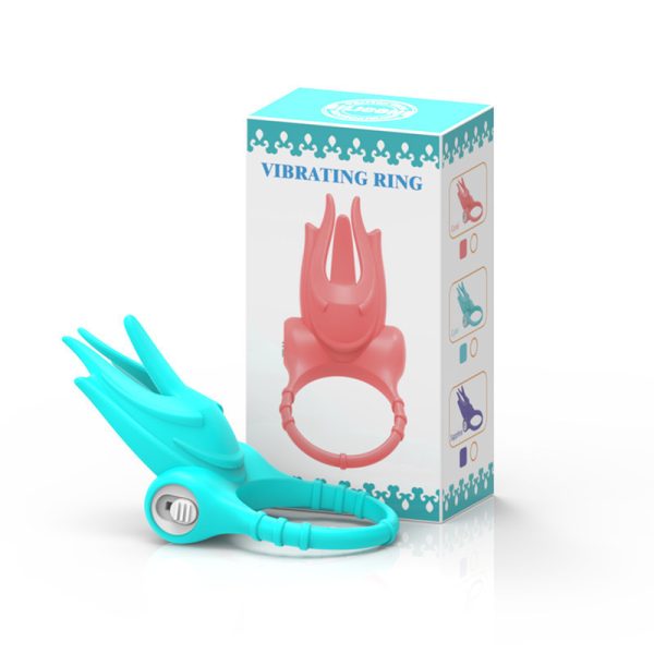 Flux Silicone Vibrator Ring For Erection 1
