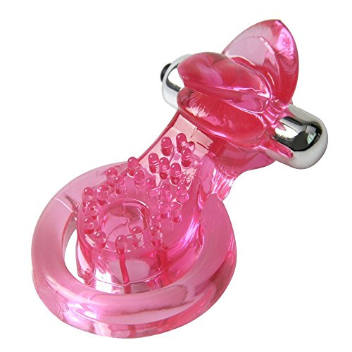 Jolt Dual Rings Vibe Tongue Style Delay Ejaculation