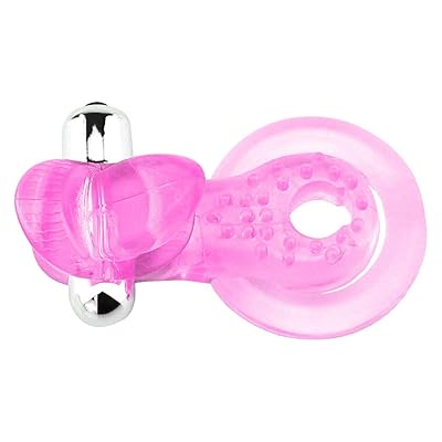 Jolt Dual Rings Vibe Tongue Style Delay Ejaculation