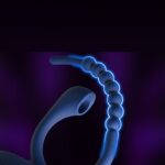 Kono Vibrating Ring For Male Longer Ring With Chain Of Beads For Extra Fun Beaded