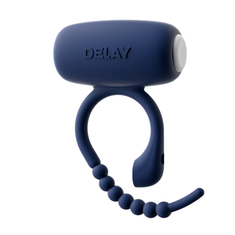 Kono Vibrating Ring For Male Longer Ring With Chain Of Beads For Extra Fun Beaded