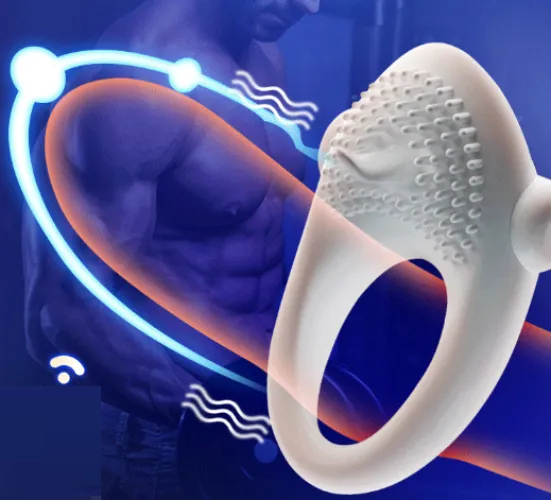 Orbit Vibrating Penis Ring Vibrator With Stimulator