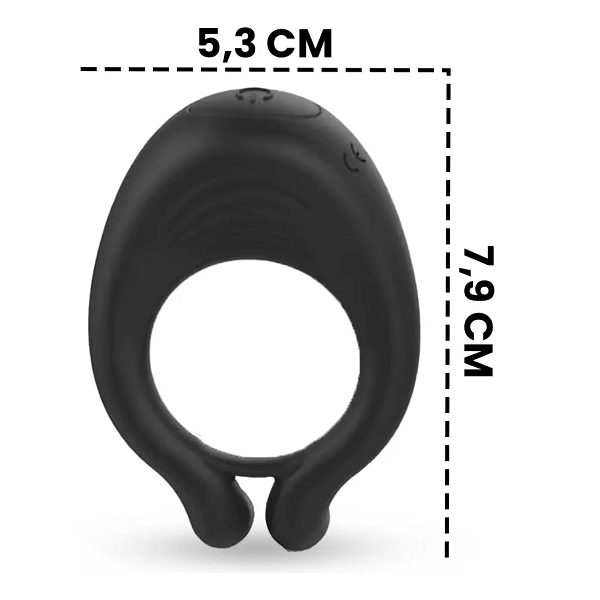 Rumble Orgasm Lock Delay Vibrating Slim Massage Penis Ring