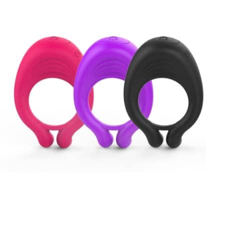 Rumble Orgasm Lock Delay Vibrating Slim Massage Penis Ring