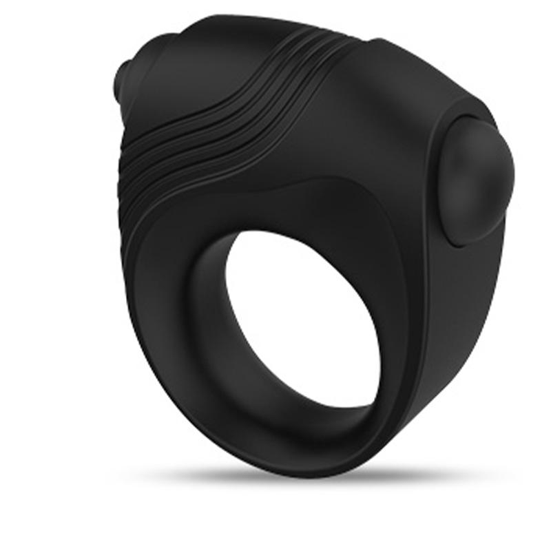 Torque Silicone Vibrator Ring Massager Enhanced Sensation Ring