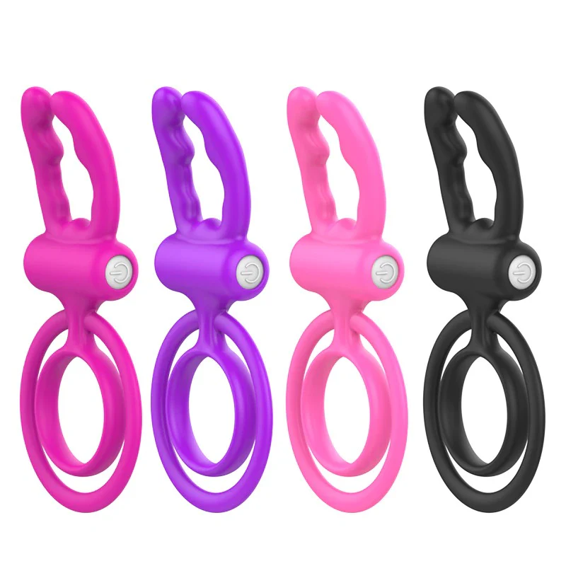Void Bunny Ear Vibrating Pleasurable Penis Ring For Men Sex Toy