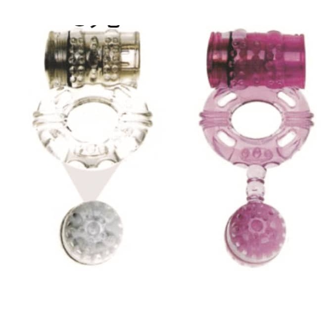 Zenith Silicone Delay Pink Massage Vibration Cock Ring (1)