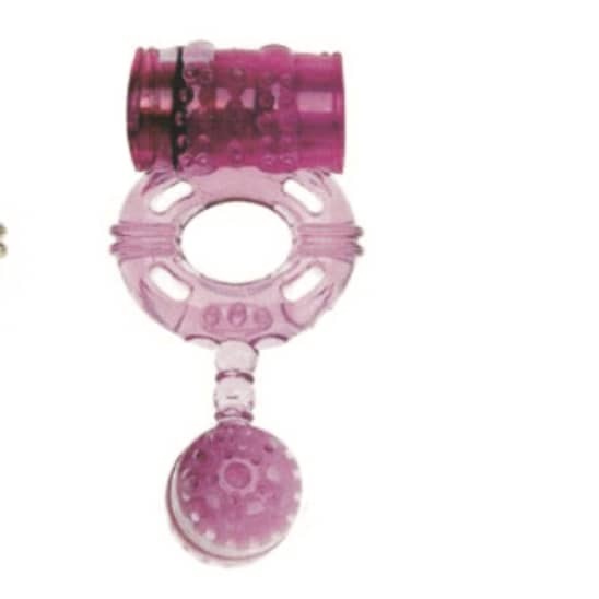 Zenith Silicone Delay Pink Massage Vibration Cock Ring (1)