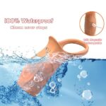 2 In 1 Cock Ring Cum Penis Sleeve For Men