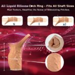 2 In 1 Cock Ring Cum Penis Sleeve For Men