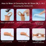 2 In 1 Cock Ring Cum Penis Sleeve For Men