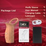2 In 1 Cock Ring Cum Penis Sleeve For Men