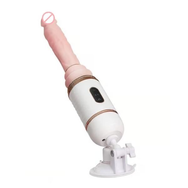 Dildo Cyclone With Up Down Thrusting Modes Movable Suction Cup
