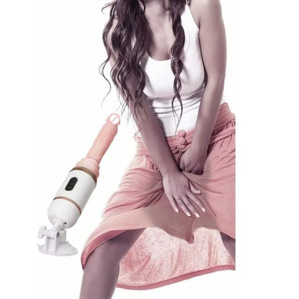 Dildo Cyclone With Up Down Thrusting Modes Movable Suction Cup