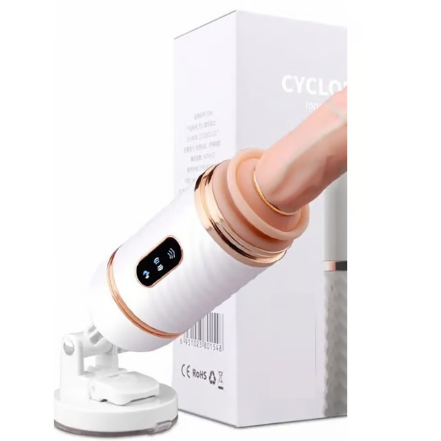 Dildo Cyclone With Up Down Thrusting Modes Movable Suction Cup1c Ritika@12345