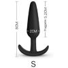 Anal Butt Plug Silicon Dildo Prostate Massager