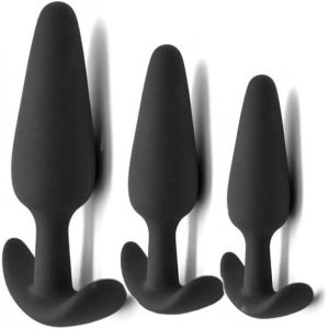 Anal Butt Plug Silicon Dildo Prostate Massager