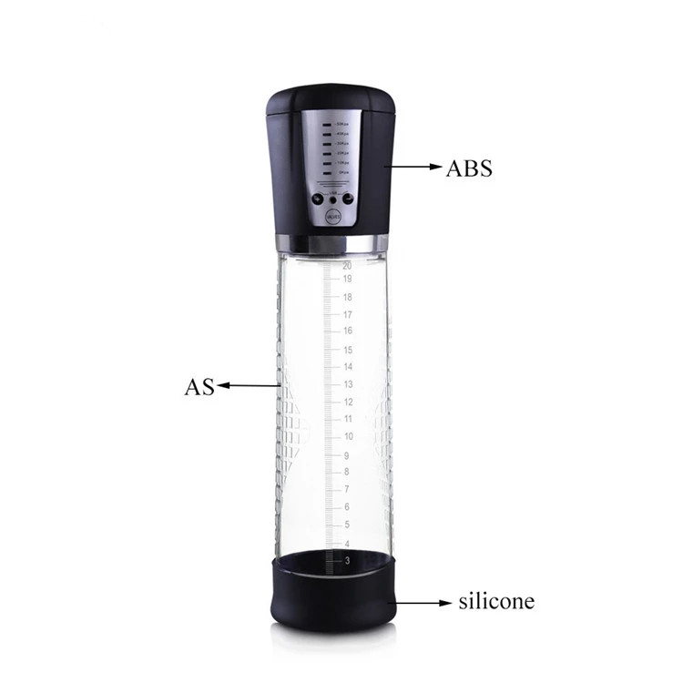 Power UP Vacuum Cylinder Electric Enlargement Penis Pump USB Rechargeable 1