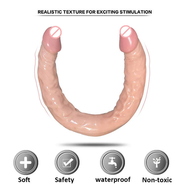 U Shape Double Ended Dildo