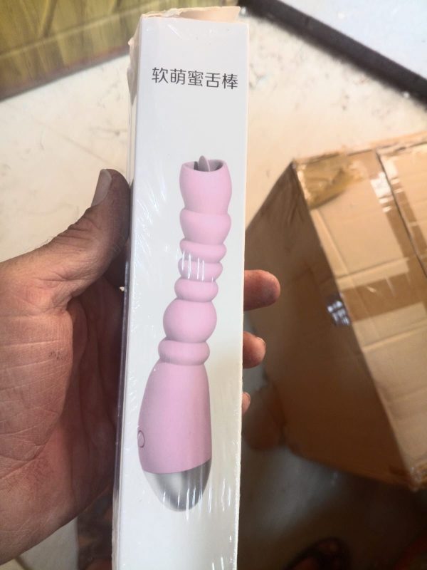 USB Rechargeable G-Spot And Clitoral Vibrator With Tongue