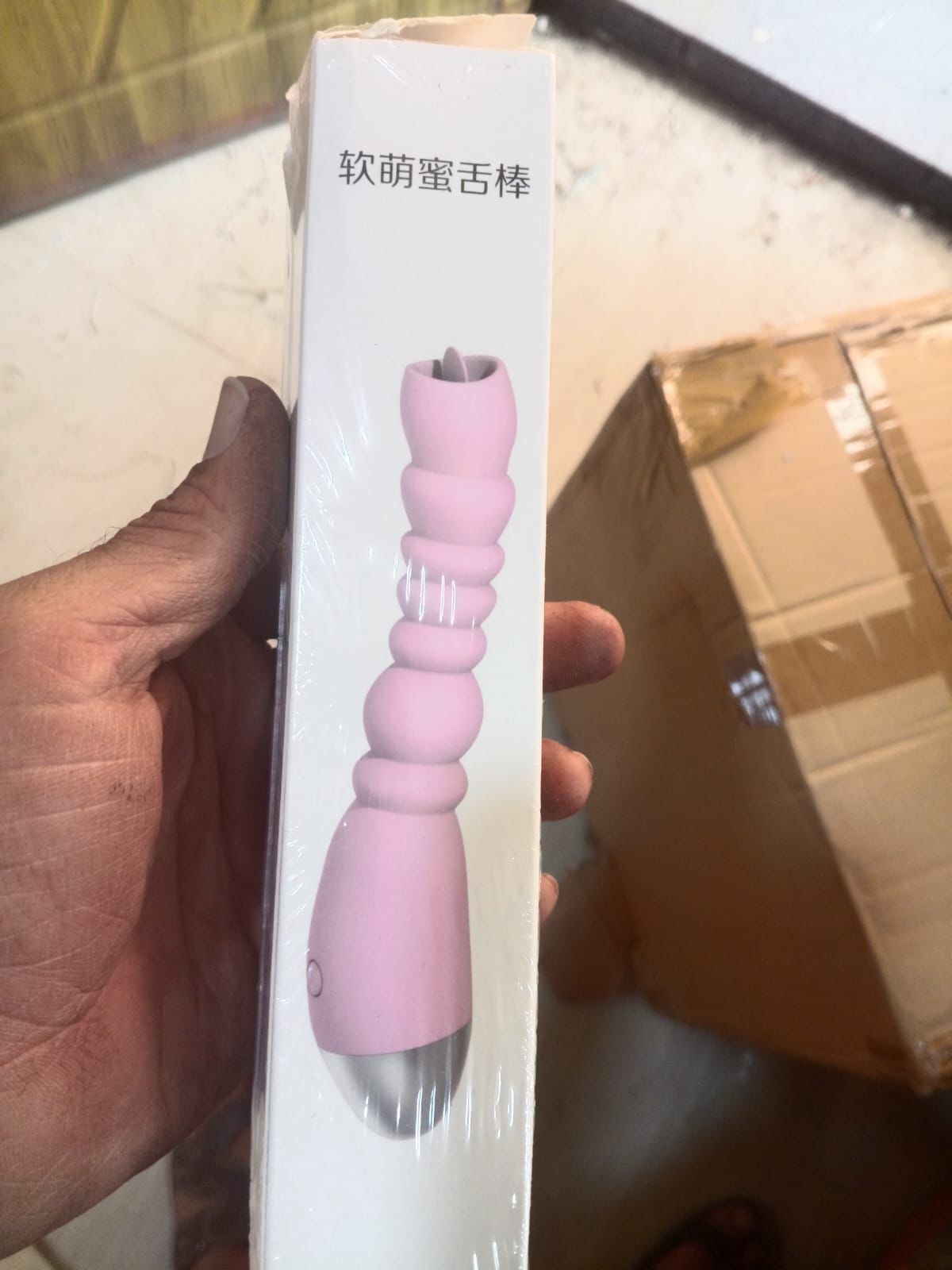 USB Rechargeable G-Spot And Clitoral Vibrator With Tongue