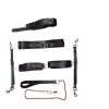 Bondage Kit Couple Fun- 8 Pieces Set (Black)1 Bondage Kit Couple Fun- 8 Pieces Set (Black)