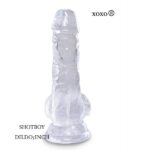 Shot Boy 5-inch Realistic Transparent Dildo