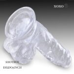 Shot Boy 5-inch Realistic Transparent Dildo