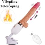 Telescopic Thrusting Dildo Electric USB Rechargeable (1)