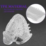 Transparent Crystal Spikey Penis Sleeve Extender