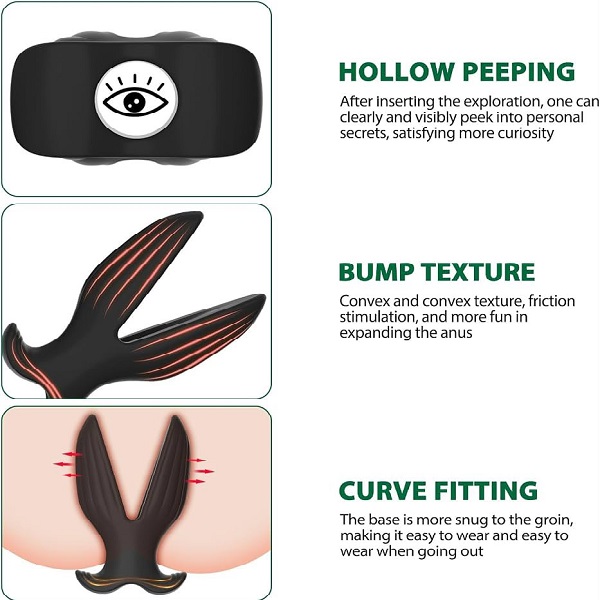 Ass Spreader Tunnel Butt Plug Anal Toys