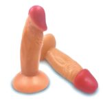 4 Inches Small Slim Dildo With Suction Cup And Without Testicles