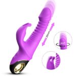 9 Vibration Bass Silicone G Spot Vibrator USB Rechargeable