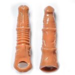 Alishan Pure Silicone Sleeve Thicken Enlarge Penis Extender