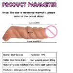 Big Horse Pure Silicone Penis Sleeve Extender