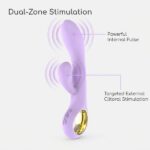Dual Zone Stimulation Vibrator For Women