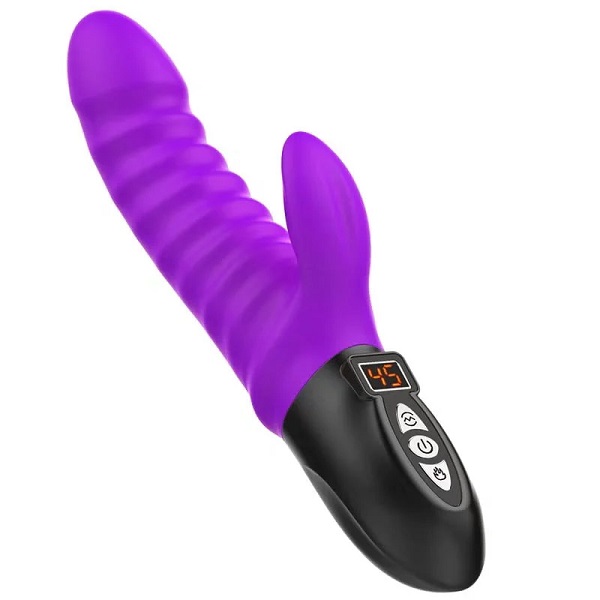Heat And Vibrator Silicone USB Charge G-Spot