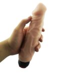Premium Vibrating Pure Silicone Dildo 8 Inch