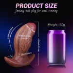Realistic Thick Butt Plug Silicone