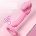 Remote Control Vibrating Dildo With Belt Anus Penetration