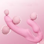 Remote Control Vibrating Dildo With Belt Anus Penetration