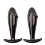 Unisex Stainless Smooth Steel Anal Plug