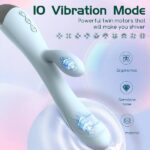 Waterproof Rabbit Vibrator With 10 Intense Powerful Stimulation
