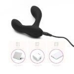 Wireless Remote Controlled Butt Plug With Prostate Massager